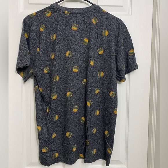 Knicker bocker, men’s short sleeve T-shirt, size medium hamburger design - Picture 2 of 3